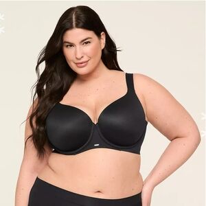Cacique Black Smooth Full Coverage Bra